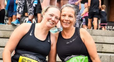 Runners at the forum